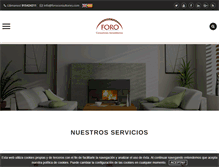 Tablet Screenshot of foroconsultores.com